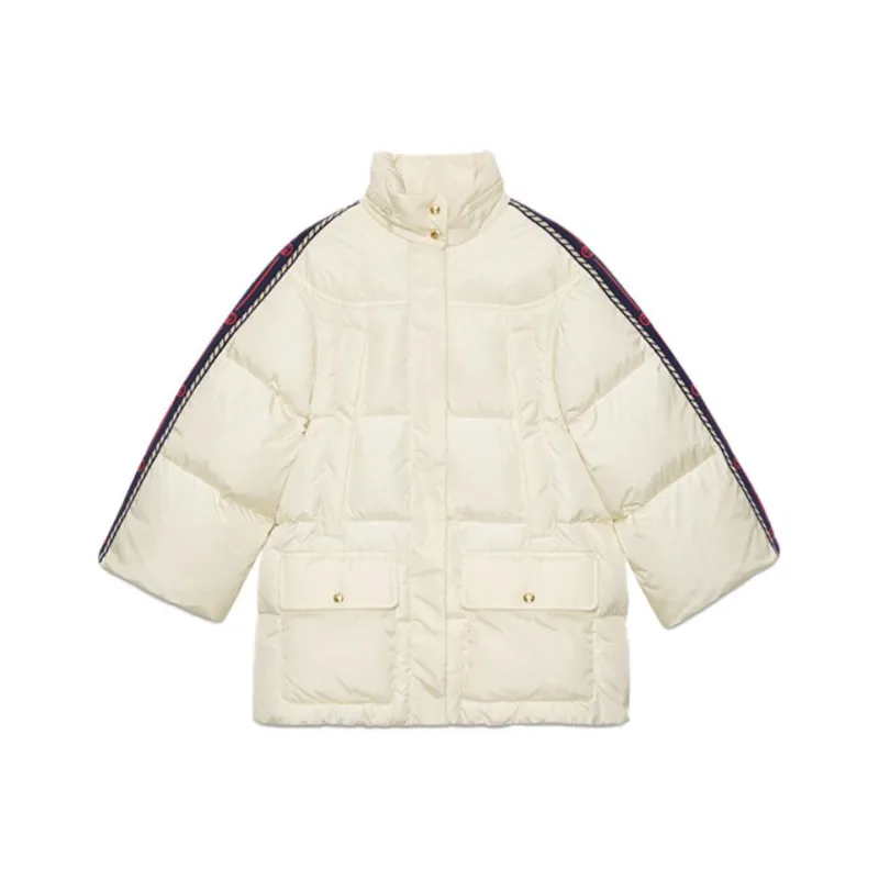 GUCCI Web panelled Padded Jacket-0