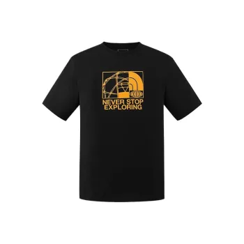 THE NORTH FACE T Shirt Unisex Cosmic Black JK3