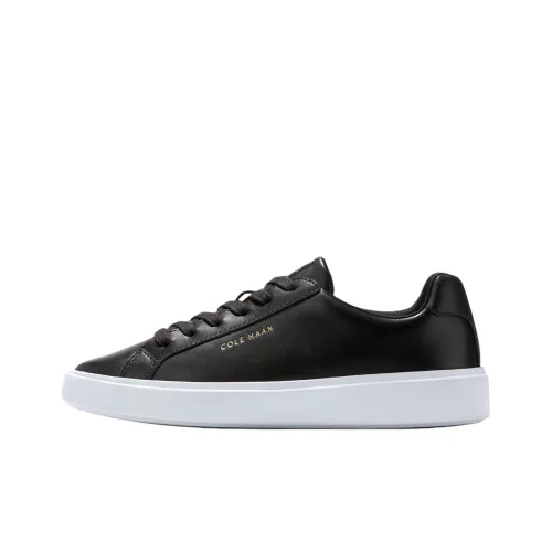 COLE HAAN Grand Crosscourt Abrasion Resistant Low Top Skateboard Shoes Women's Black