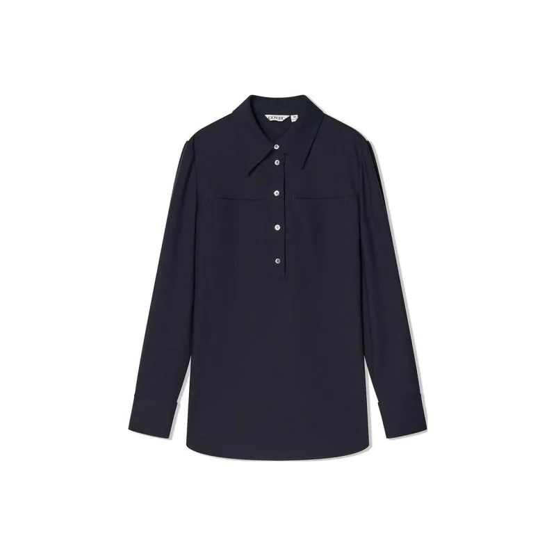 COVERINS Shirt Women's Navy Blue-0