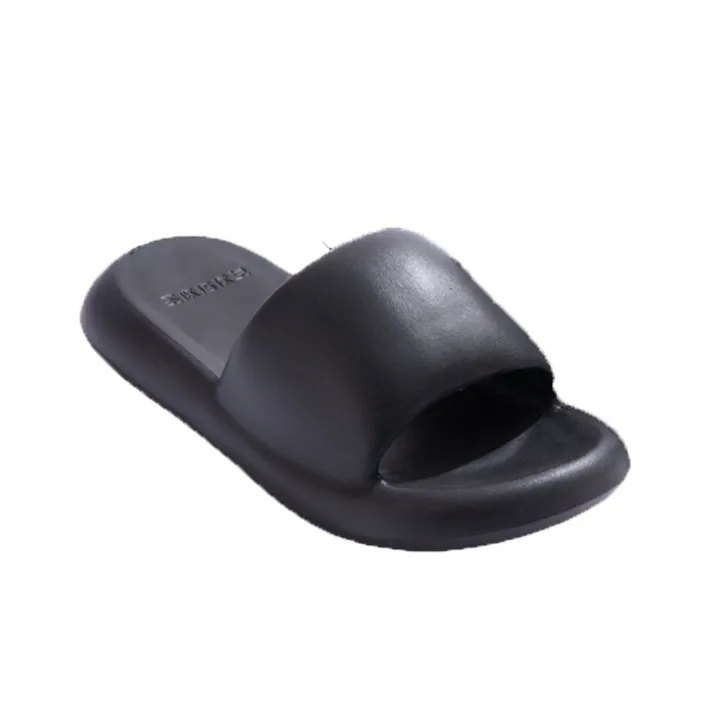LURAD Slide Slippers Unisex Pink/Fruit Green/Dark Purple/White/Black/Khaki/Gray-11