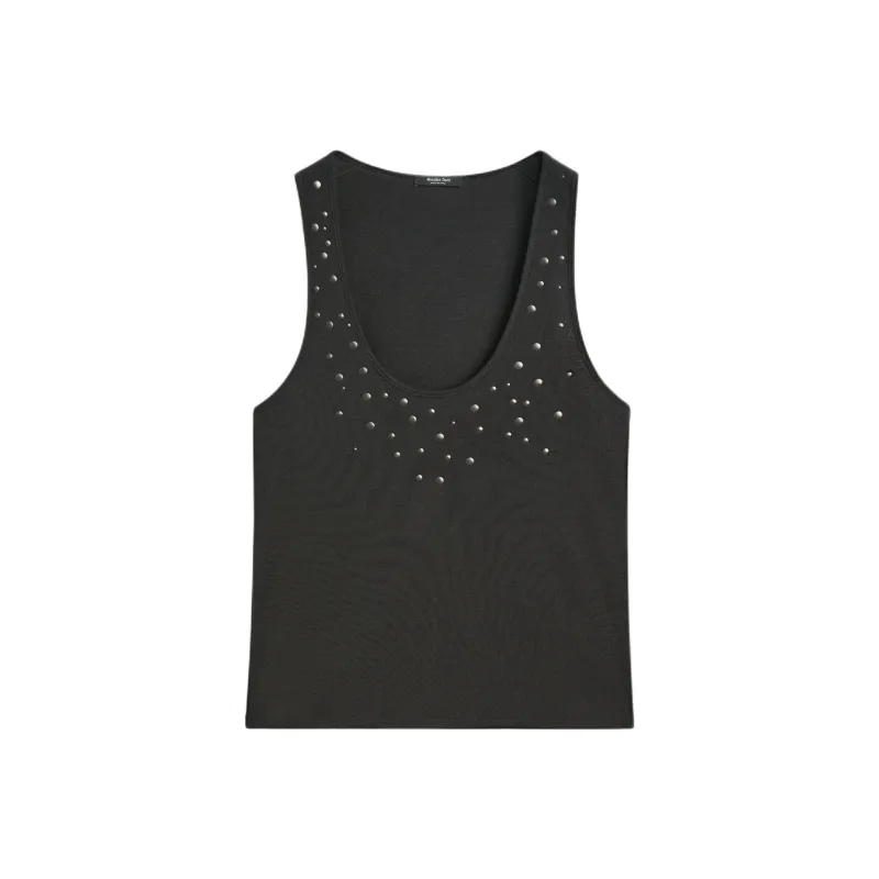 Massimo Dutti Tank Top Women's Gray-0