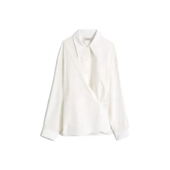 Lemaire Wrap-front Long-sleeve Shirt