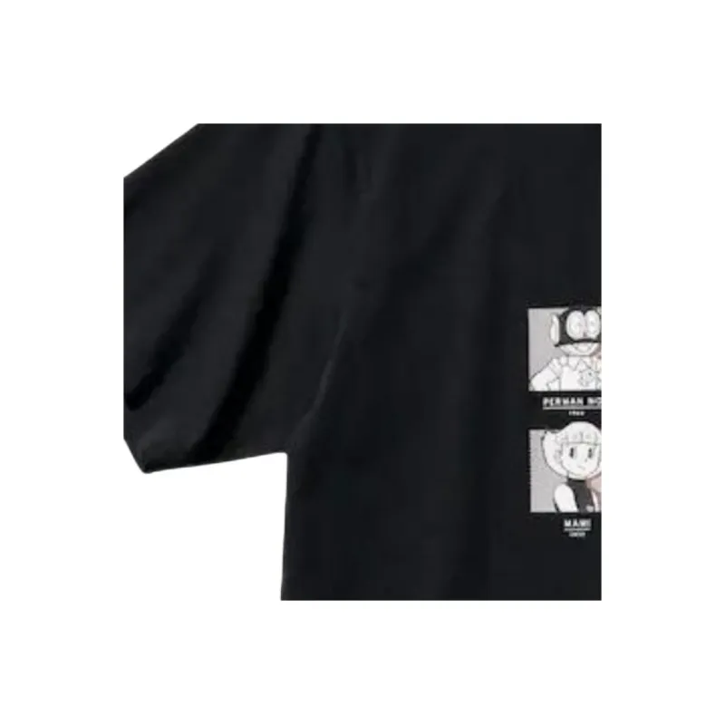 UNIQLO T Shirts Unisex 09 Black-4