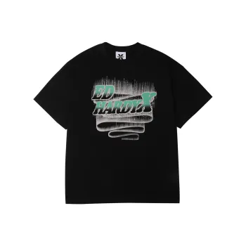 ED HARDY X T Shirt Unisex Black