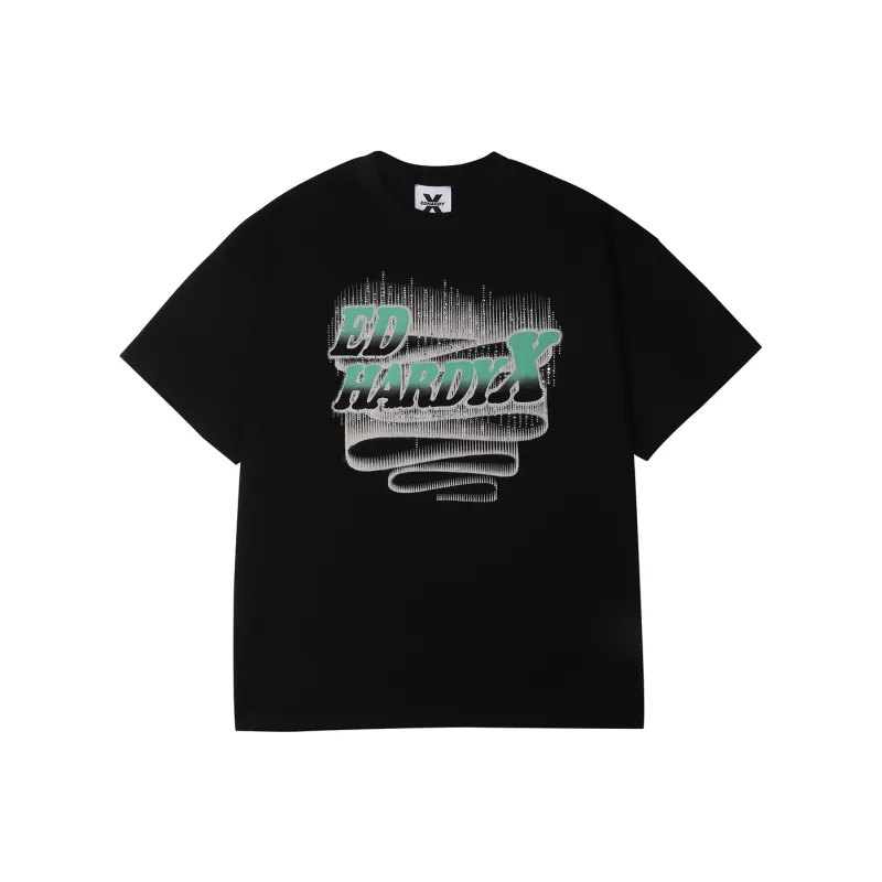 ED HARDY X T Shirt Unisex Black-0