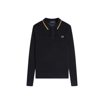 FRED PERRY FW24 Shirt Women's Black