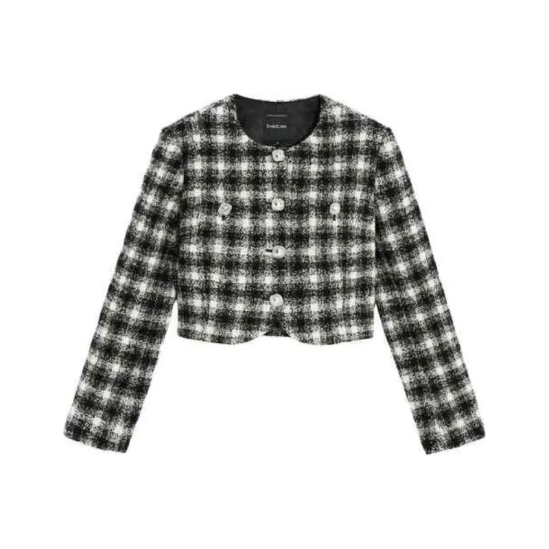 Bebe Jackets Coats Women's Black White-0