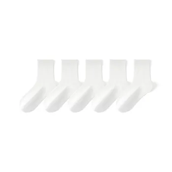 SHIWAJI Mid Calf Socks Men's 5 Pack