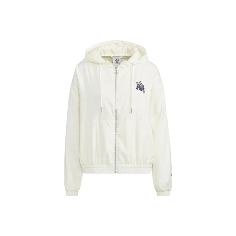 Adidas Originals MODERN COLLEGIATE Jackets Women's White-0