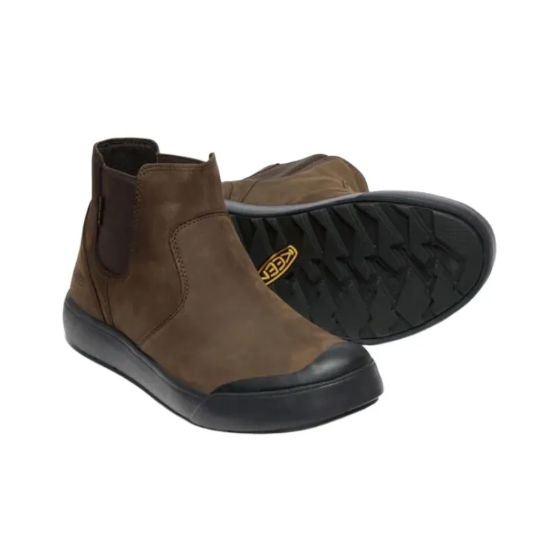 KEEN Elena Short Chelsea Boots Women's Brown-2