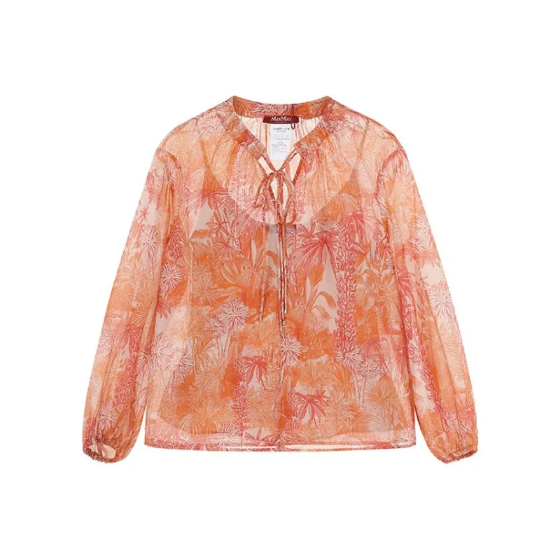 MaxMara Studio Shirt Women's Orange-0