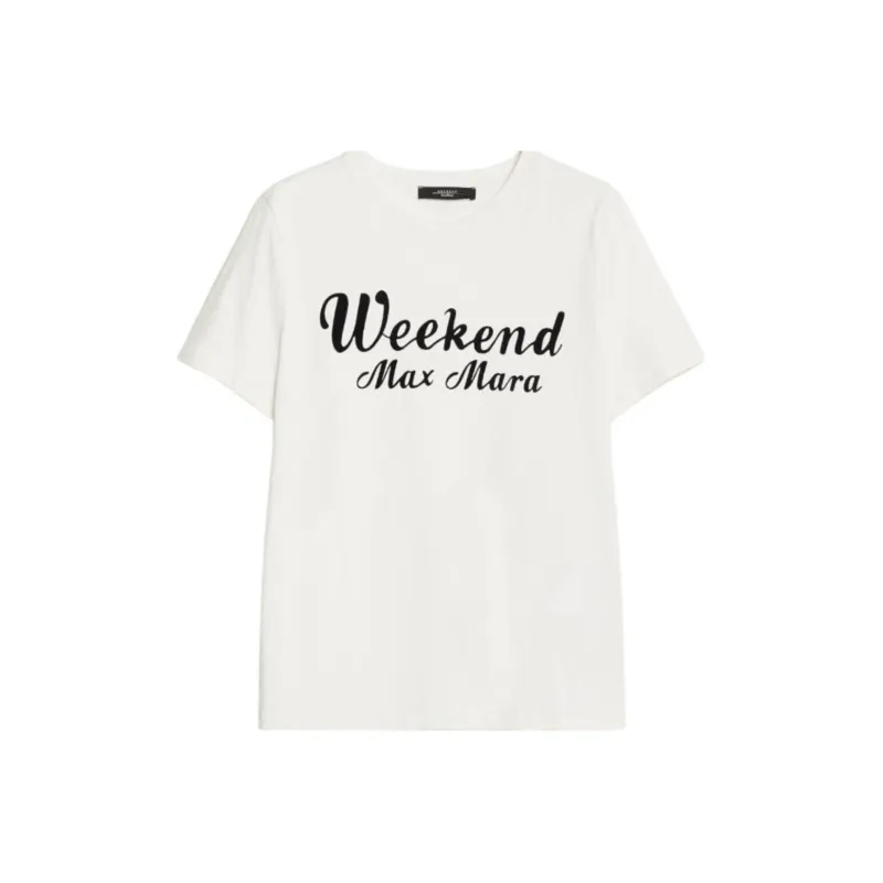 WEEKEND MaxMara Zirlo Crewneck Short Sleeved T Shirt-0
