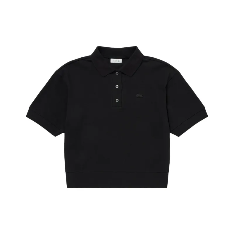 LACOSTE Polo Shirt Women's Black-0