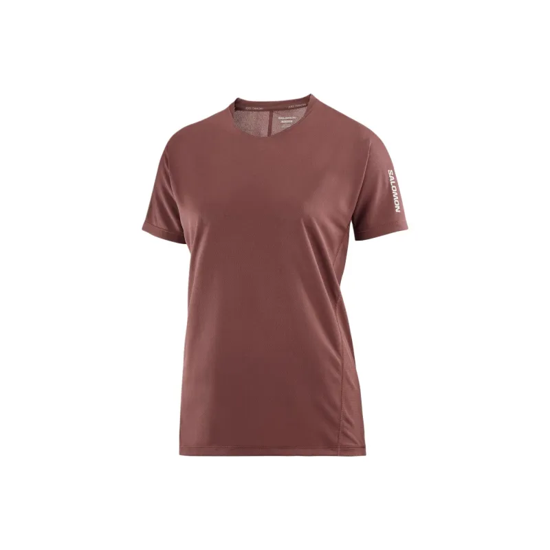 SALOMON SENSE AERO T-Shirt Women's Rum Color-0