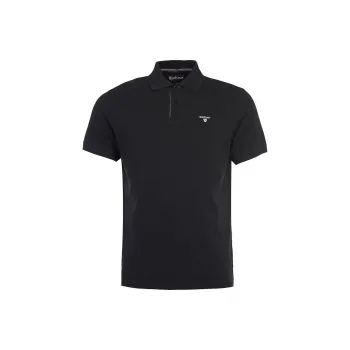 BARBOUR Polo Shirt Unisex Black
