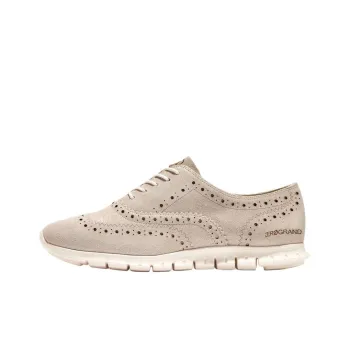 COLE HAAN Zerogrand Abrasion Resistant Low Top Casual Shoes Women's Khaki