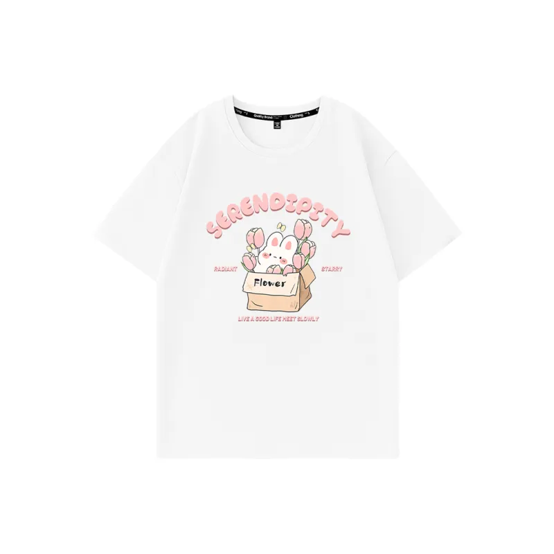 Cotton T Shirts Women's-8