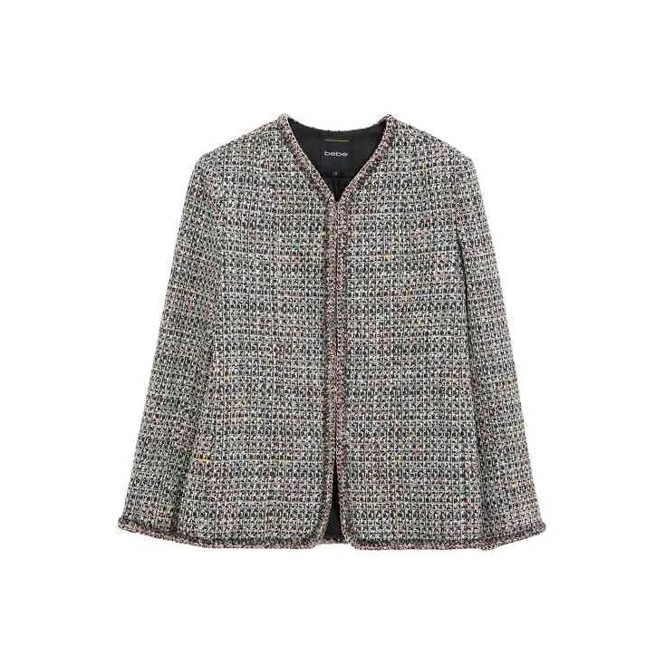 Bebe FW24 Jackets Coats Women's Navy Blue-0