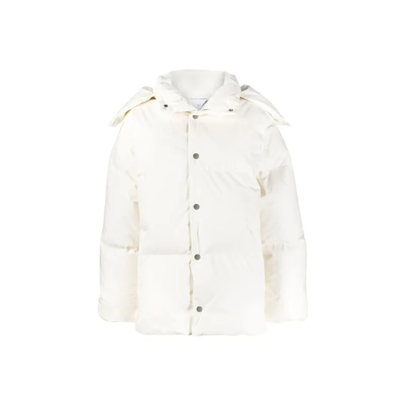 Bottega Veneta Frosted Poplin Puffer Jacket-0