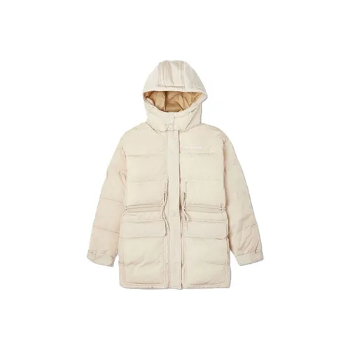 Converse Down Jackets Women's Light Gray