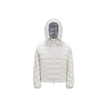 Moncler Hooded Drawstring Quilted Jacket