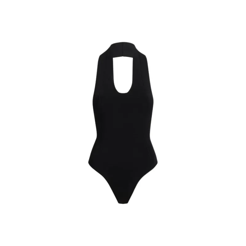 KHAITE PF24 THE TOTO BODYSUIT Bodysuits Women's BLACK/Black-0