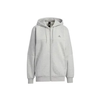 adidas Word FZ Women'ss Zip Up Hooded Jacket Gray