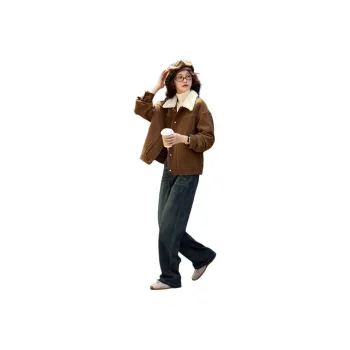 Mo Han Yi Mei Jackets & Coats Women's Coffee