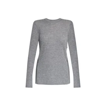 Lisa Yang Eloisa Ribbed knit Cashmere Jumper