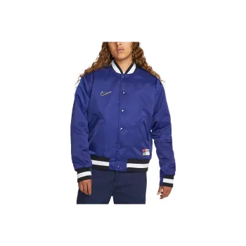 Nike Sb X Mlb Varsity Skate Jacket Deep Royal Blue/Black/White/White