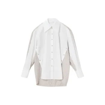 OVV Shirts Women's Khaki & Contrast