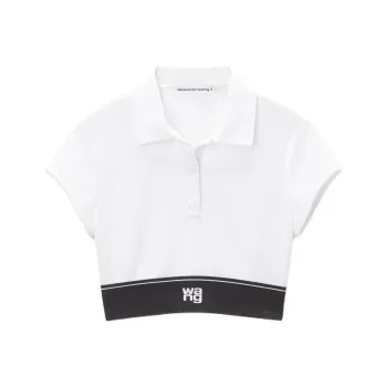 Alexander Wang Cheerleader Polo Top