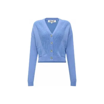 DVF Paulette Cropped Cardigan