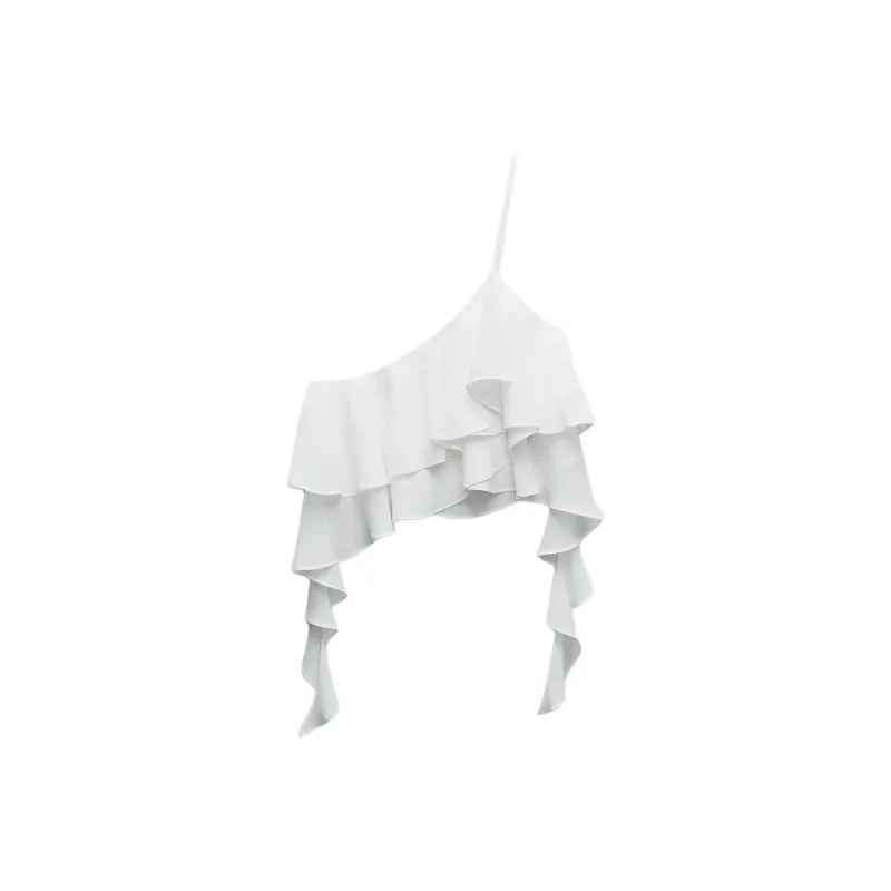 ZARA Camisoles Women's White-3