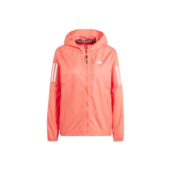 Adidas Own The Run Jacket Jackets & Coats Women's Light Scarlet