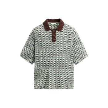 ZARA Polo Shirts Men Green