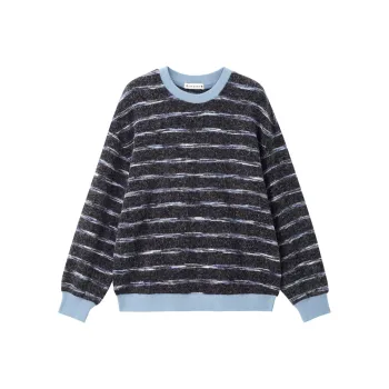UNIQLO Sweatshirt Women's Gray Blue