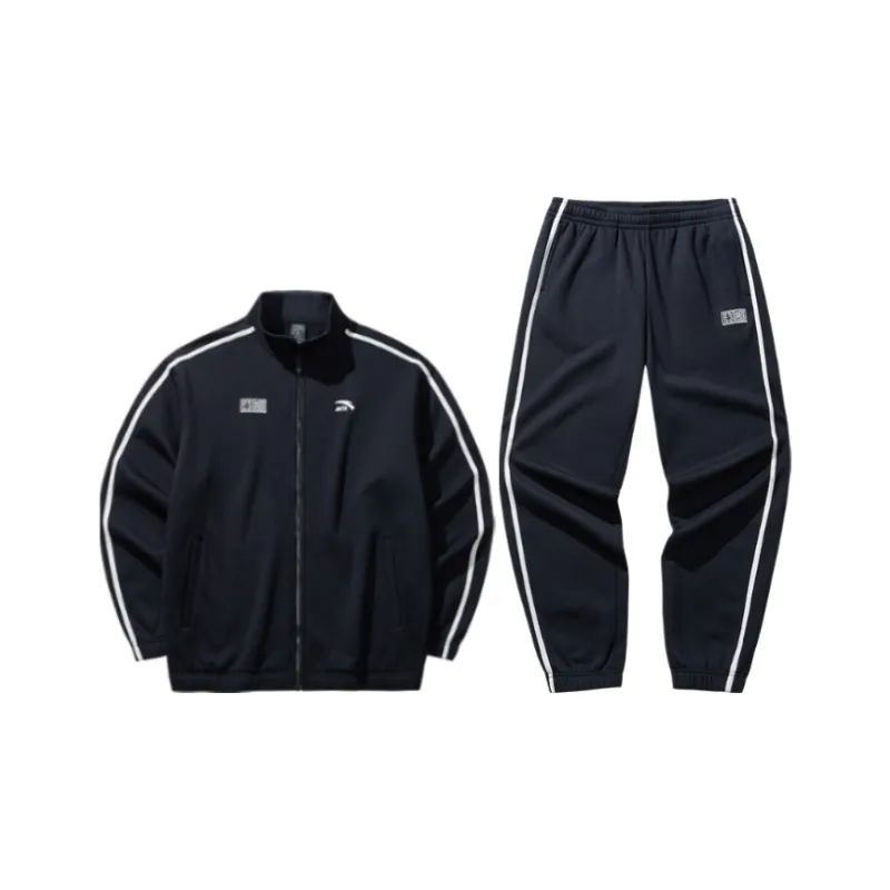 Anta Sports Life Collection Casual Sportswear Men's Black-0