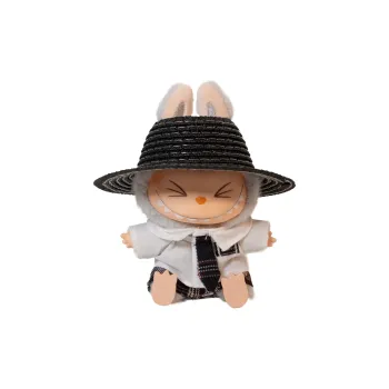 [Dress Up Doll] POP MART THEMONSTERS DK Boys, Happy And Cheerful Hang Tag Box Labubu Vinyl Sitting Party 15cm Height