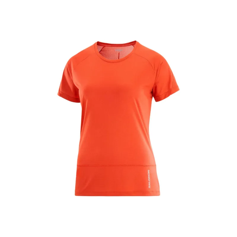 SALOMON CROSS RUN T-Shirt Women's Virgin Fruit-0
