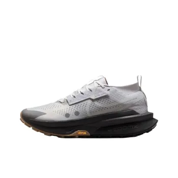 Nike ZoomX Zegama Trail 2 Anti Slip Wear Resistant Low Top Running Shoes Men's Gray