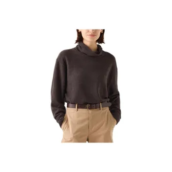 UNIQLO T-Shirt Women's Brown Black