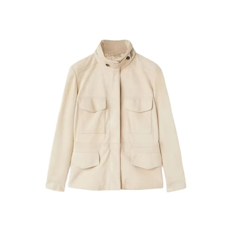 Loro Piana Jackets & Coats Women's Ecru-0