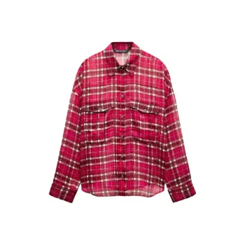 ZARA Shirts Women's Red