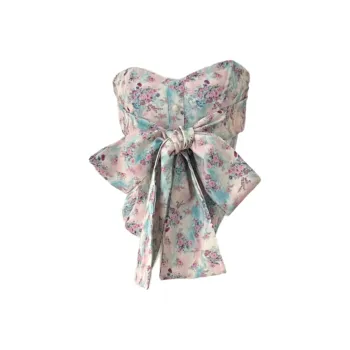 QYPRF Strapless Tops Women's