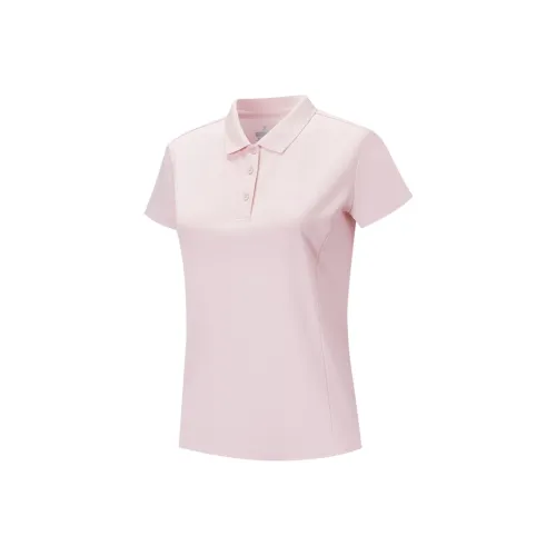 XTEP Polo Shirt Women's Peony Pink