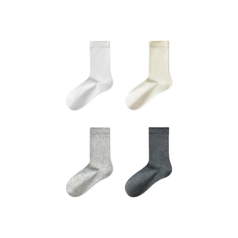 Temooues Mid Calf Socks Women's Combo Set-7