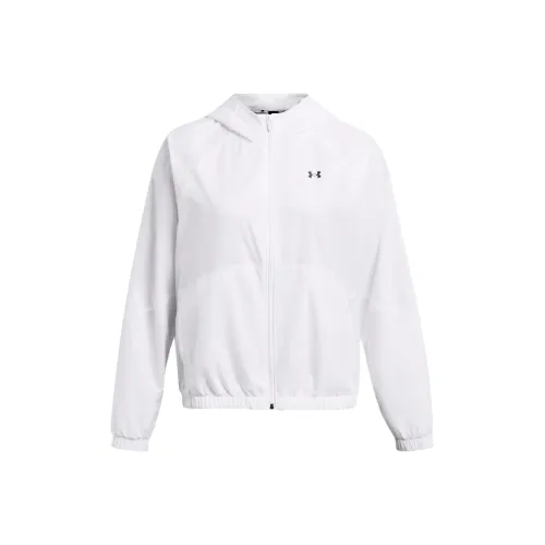 Under Armour UA Rival Jackets Coats Women's White