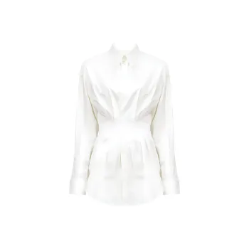 MM6 Maison Margiela Tied Waist Shirt